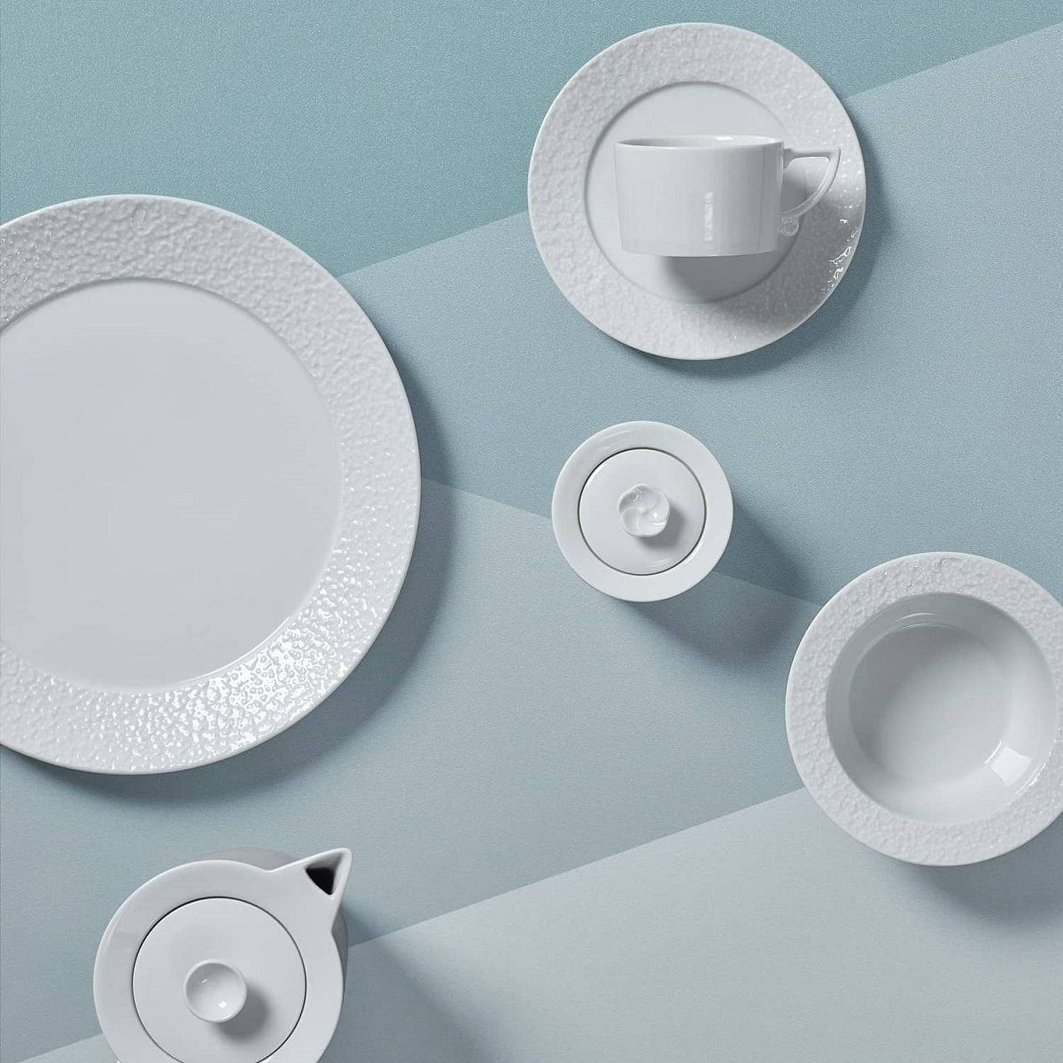 マイセン ロイヤルブロッサム ペアスターター&デザートプレート 000000