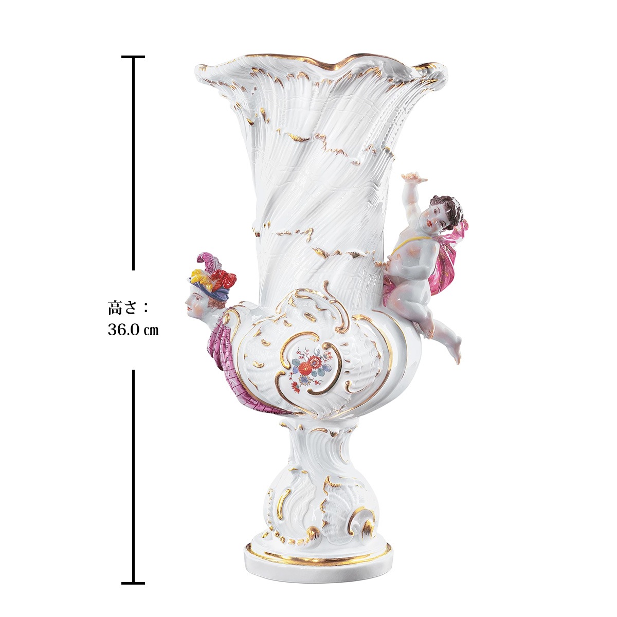 Meissen マイセン アフロディーテ 花瓶