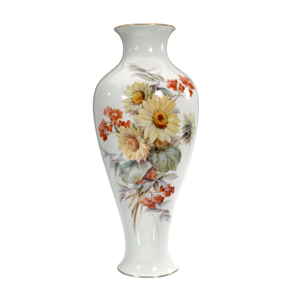 花瓶 マイセンクリスタル マイセンフラワー 花瓶 MFW/180/26AZ