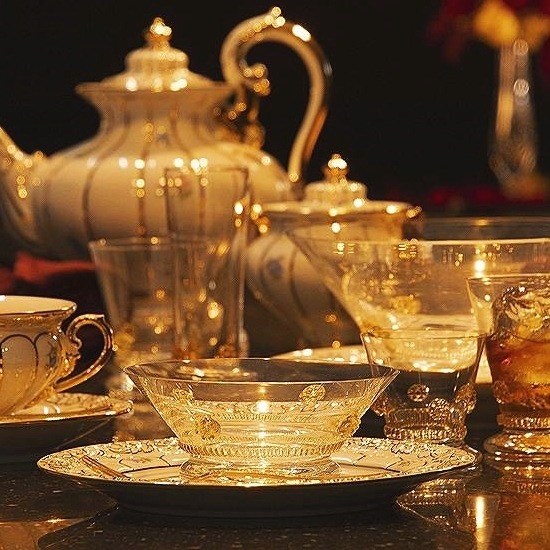 マイセングラス バッカス ロゼット（アンバー） ワインタンブラー（小