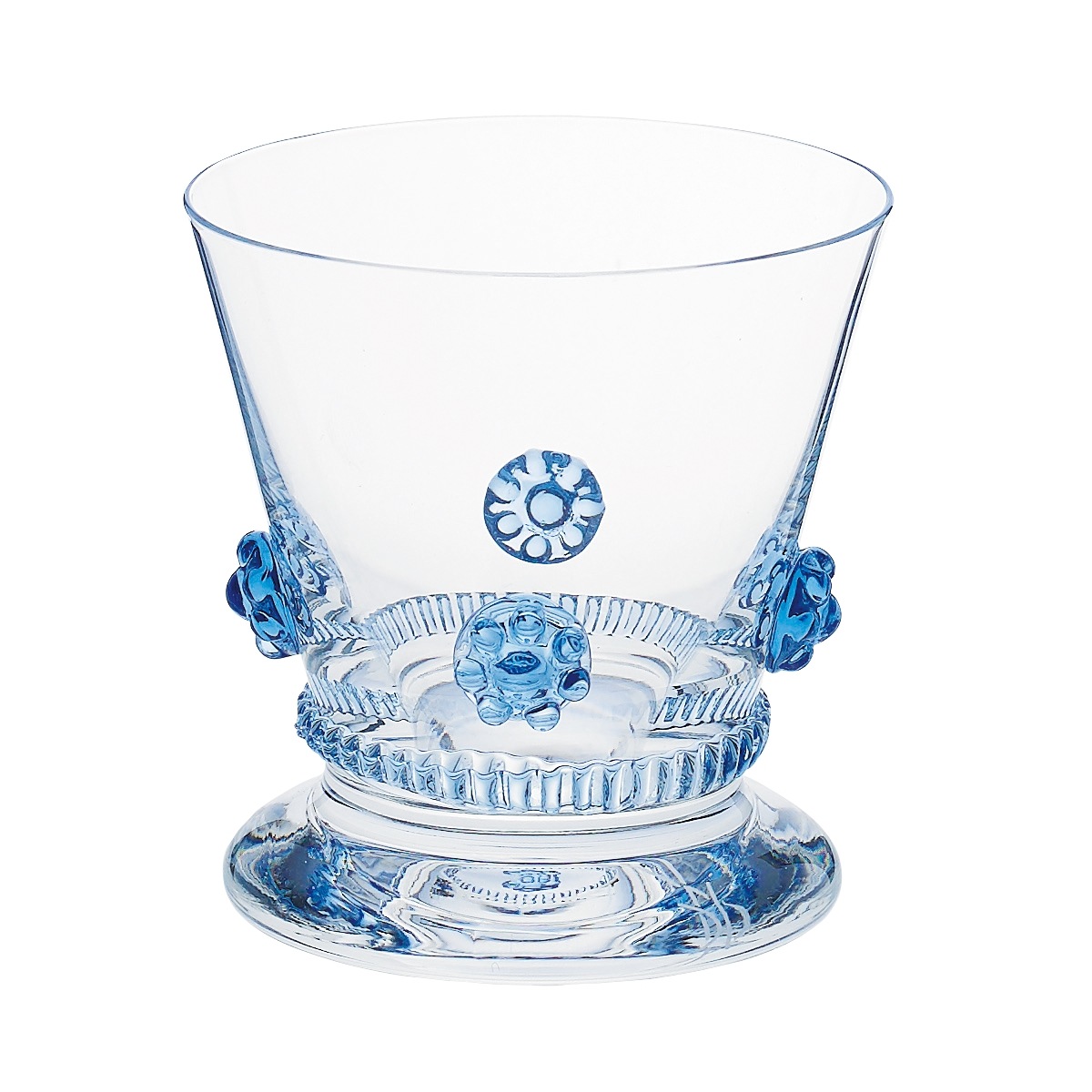 マイセングラス バッカス ロゼット（ブルー） ワインタンブラー（小