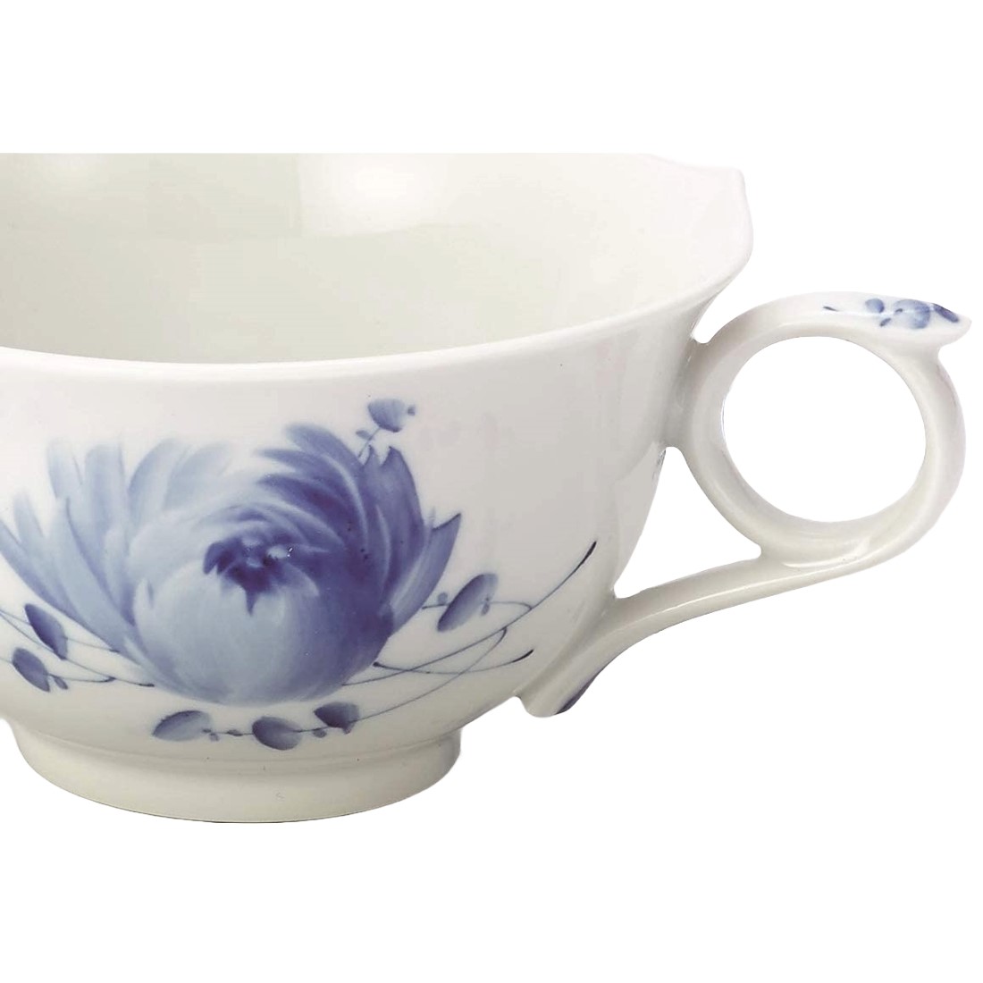 マイセン青い花　2人用セット マイセン カップ＆ソーサー□ブルーフラワー ティーC&S 2客