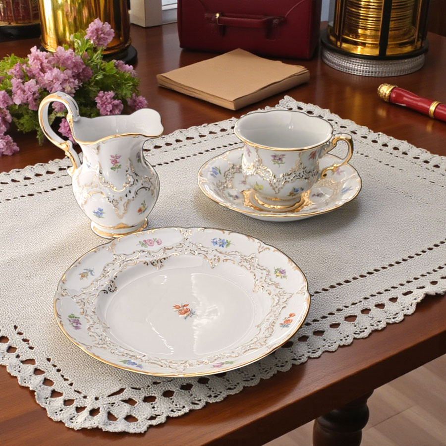 マイセン 宮廷の小花 ケーキプレート 20cm 010198/15501 | 宮廷の小花