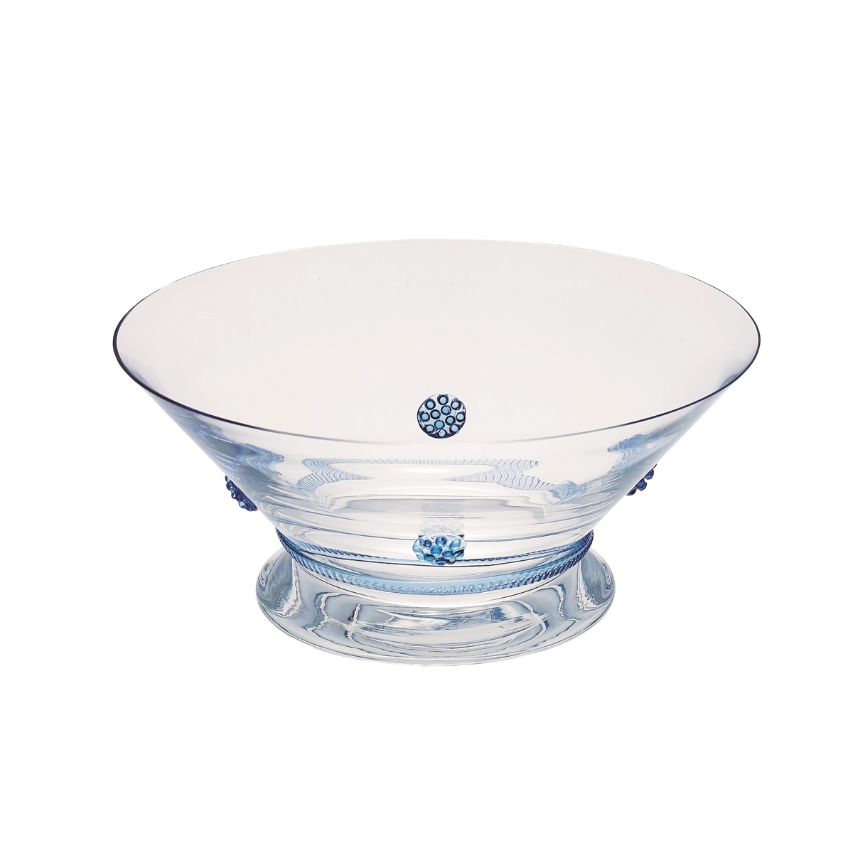 マイセングラス バッカス ロゼット（ブルー） ボウル（大） BAC/216710