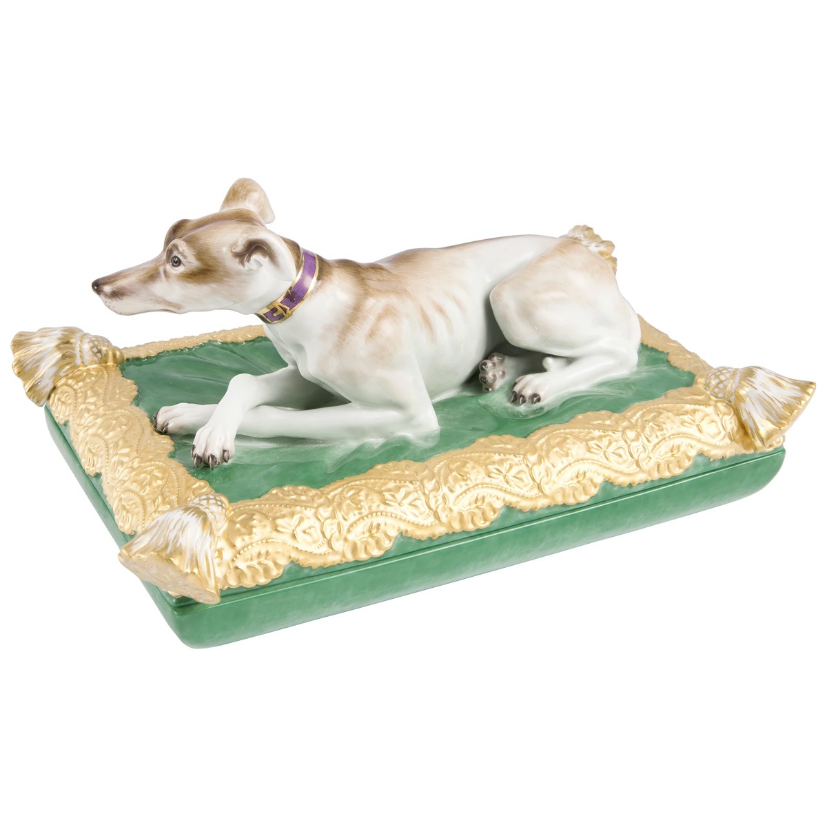 マイセン 小箱「グレーハウンド」 78987/900384 | 世界限定品等