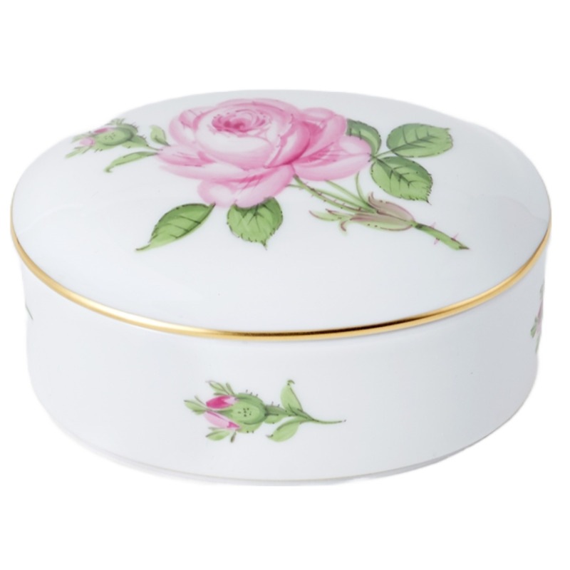 マイセン マイセンのバラ（ピンク） ボックス8cm 52323/020110