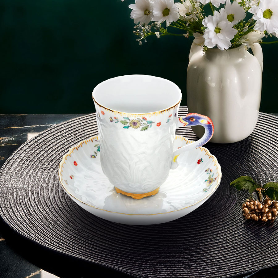 マイセン スワンサーヴィス コーヒーカップ＆ソーサー 397152/05585