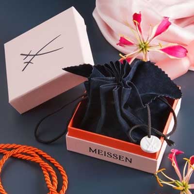 マイセン ペンダント ロイヤルブロッサム（ピンク小） MPJ20BSP96C42