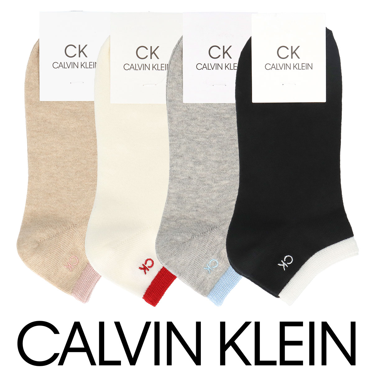 Calvin Klein カルバンクライン Ck Emb スニーカー丈 レディース ソックス 靴下 女性 婦人 プレゼント ギフト ゆうパケット 4点まで Calvin Klein Ladies Naigai オンラインショップ Glanage