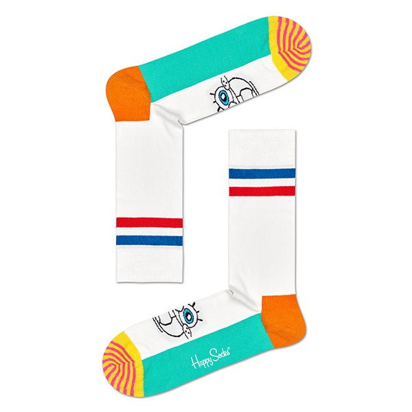 Limited Happy Socks ハッピーソックス Sponge Bob スポンジ ボブ Original オリジナル クルー丈 ソックス 靴下 ユニセックス レディース ゆうパケット 4点まで Happy Socks ナイガイ公式 オンラインショップ