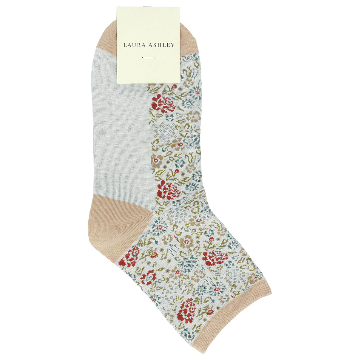 Laura Ashley ローラ アシュレイ 綿混 Daniela クルー丈 レディース ソックス 靴下 女性 婦人 プレゼント ギフト ゆうパケット 4点まで Laura Ashley ナイガイ公式オンラインショップ