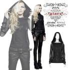 glareshop 쥢åסM/XL/3XLTX347-B å ѡ ադȥåץ åߥ٥  ǥ |  å 奢 V ⡼ɷ ץ ơ   [PUNK RAVE] Gothic Dark Hoodie