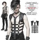 glareshop 쥢åסM.S-M.5XLKX286-B ѥ եå쥶Ǻ Ū  ٥   | ѥ 奢 V ⡼ɷ ץ ơ   [PUNK RAVE]