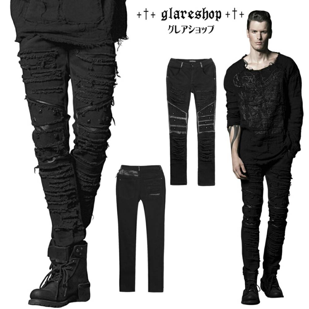 glareshop ���쥢����åס�M.S-M.5XL��PX141-B���������� �����å� �ϡ��ɥ��᡼���ߥ����å��ѥ�� �� ��� | �������� �����å� �ѥ� ���å� �ե��å���� ��������ѥ� �������奢��� V�� �⡼�ɷ� �����ץ� ���ơ��� ���� �� [PUNK RAVE]