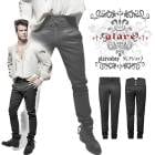 glareshop ���쥢����åס�M.S-M.4XL��PX206-B�������å� ���� ��² ��������ѥ󥯥��㥬���ɥѥ�� �ԡ����å��ܥ��󥴥��å��ѥ�� �� ��� | �������奢��� V�� �����ץ� ���ơ��� ���� �� [PUNK RAVE] Gothic peacock botton man pants