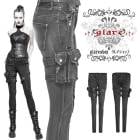 glareshop ���쥢����åס�XS-2XL��PX276-B���ѥ� �ݡ����դ� �ܥ�ơ����ѥ�� �ǥ˥� �� ��ǥ����� | �������� �����å� �ե��å���� �������奢��� V�� �����ץ� ���ơ��� ���� �� [PUNK RAVE]  Punk belt Bag Jeans