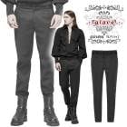 glareshop 쥢åסM.S-M.5XLPX443-Bơ å 㥫 󥰥ѥ   |  å եå 奢 V ⡼ɷ ץ ơ   [PUNK RAVE] Vintage Gothic jacquard Long Pants