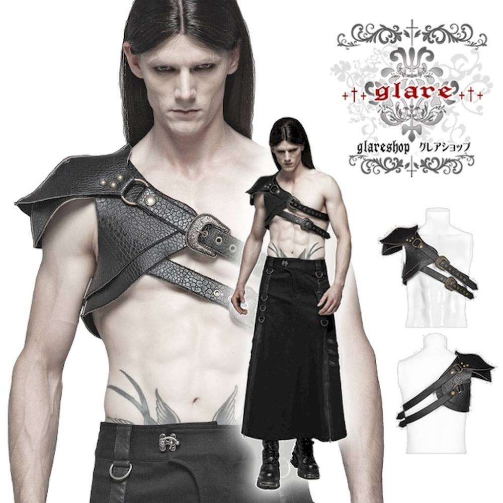 glareshop ���쥢����åס�M.F��TX703-B����������ѥ󥯥�󥷥������׳� �����ǥ��͡��� ���å����������ƥ� �� ��� | �������奢��� V�� �⡼�ɷ� �����ץ� ���ơ��� ���� �� [PUNK RAVE] Steampunk Gladiator Shoulder Armour Harness