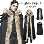 glareshop 쥢åסM.FJX309-man-B ޥ 󥰾 å եդ ադ  ֥å /ǥ |  å եå 奢 V ⡼ɷ ץ ơ   [PUNK RAVE] Gothic Long Cloak
