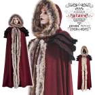 glareshop 쥢åסFJX309-R ޥ 󥰾 ² ɽ졼 եդ ադ  å ǥ/ |  å եå  奢 V ⡼ɷ ץ ơ   [PUNK RAVE] Gothic Long Cloak