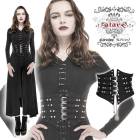 glareshop 쥢åסS/L/2XLKX169-B å ѥ  졼å 륻åȥ٥  ֥å ǥ | 奢 V ץ ơ   [PUNK RAVE] Buckle Loops Steampunk Girdle
