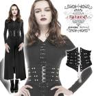 glareshop 쥢åסS/L/2XLKX169-B å ѥ  졼å 륻åȥ٥  ֥å ǥ | 奢 V ץ ơ   [PUNK RAVE] Buckle Loops Steampunk Girdle