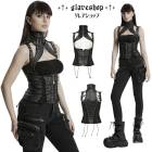 glareshop 쥢åסXS-4XLKX171-Bѥ ϥͥå 륻åȥ٥  ֥å ǥ |  å ѥ å եå 奢 V ⡼ɷ ץ ơ   [PUNK RAVE] Steampunk High Collar Vest