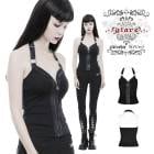 glareshop 쥢åסS/L/2XLKX225-Båѥ ٥ 硼Ⱦ ⡼ɷ ۥͥå Ǻ ˥å&å쥶 ߥ  ֥å ǥ | 奢 V ⡼ɷ ץ ơ   [PUNK RAVE] Punk vest