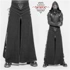 glareshop グレアショップ「M.M/M.XL/M.3XL」SX254-B■ゴスロリ ゴシック ヴィンテージジャガード 刺繍 レイヤードボトムス メンズ 黒 | ゴスロリ ゴシック ヴィジュアル