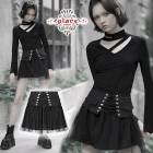 glareshop ���쥢����åס�XS-4XL��SX365-B���⡼�ɷ� �Ԥ߾夲 �ߥ˥������� �� ��ǥ����� | �������� �����å� �ѥ� �ե��å���� �������奢��� V�� �����ץ� ���ơ��� ���� �� [PUNK RAVE] Punk Mesh Plaid Skirt