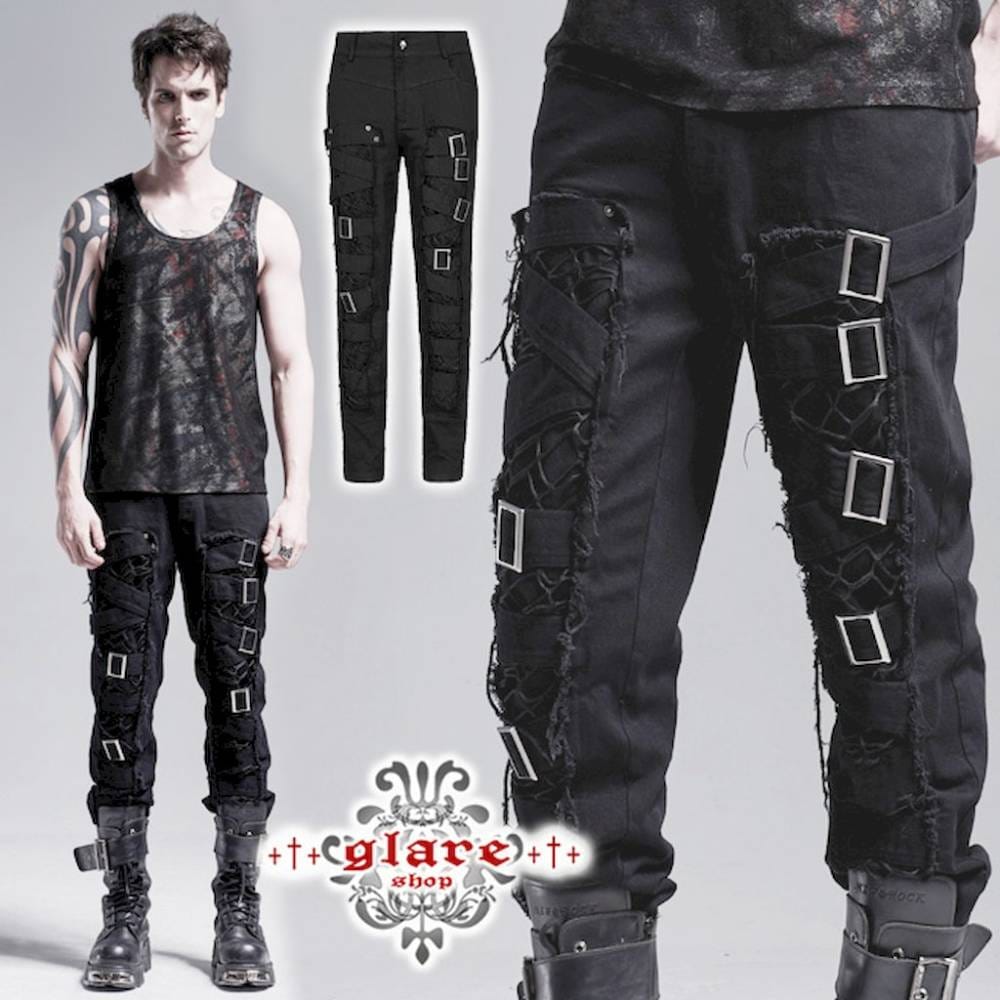 glareshop ���쥢����åס�M.S-M.5XL��PX505-B���ѥ� ������ ���ȡ��󥦥��å���ù� �ܥ�ơ����ѥ�� ���󥰥ѥ�� �� ��� |��������ѥ� �������奢��� V�� �����ץ� ���ơ��� ���� �� [PUNK RAVE] Punk decadent trousers