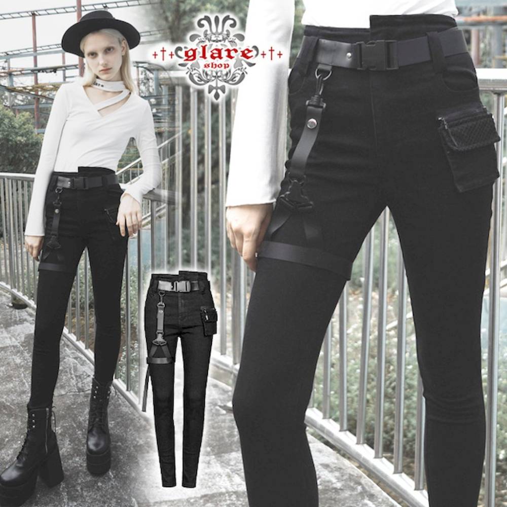 glareshop ���쥢����åס�XS-4XL��PX488-B���������� �����å��ѥ� ��å��롼���դ� ������ ���� �ѥ�� �� ��ǥ����� | �������� �����å� �ѥ� ���å� �ե��å���� ��������ѥ� �������奢��� V�� �⡼�ɷ� �����ץ� ���ơ��� ���� �� [PUNK RAVE]