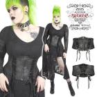 glareshop 쥢åסXL/3XL/5XLKX426-B å 졼å 륻åȥ٥  ֥å ǥ |  ݤä 奢 V ץ ơ   [PUNK RAVE] Gothic cool corset