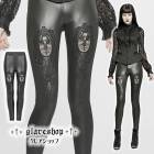 glareshop 쥢åסXS-4XLPX590-Bå ɽ 롼 쥮 쥮ѥ ˡѥ  ֥å ǥ |  å եå ѥ 奢 V ⡼ɷ ץ ơ   [PUNK RAVE] Goth Leggings