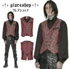 glareshop 쥢åסM.S-M.5XLKX481-R å եޥ ²  㥬 ٥ ֡߶  | եå 奢 V ⡼ɷ ץ ơ   [PUNK RAVE] Gorgeous Goth vest