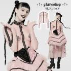 glareshop 쥢åסS/L/2XLTXA091-P ѥ  롼 ط å T ԥ ǥ | 奢 V ⡼ɷ ץ ơ   [PUNK RAVE] Gothic Fashion Grunge Mesh Long Sleeve