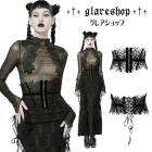 glareshop 쥢åסS/L/2XLKX496-B å 쥬 ٥٥å åѡ 륻åȥ٥  ǥ |  å ѥ å եå ѥ 奢 V ⡼ɷ ץ ơ   [PUNK RAVE]