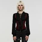 glareshop ���쥢����åס�S/L/2XL��KX536-R�������å� . �������� �졼�����ۡ����ե����������� ���륻�åȥ٥��� �֡߹� ��ǥ����� | ����� �������奢��� V�� �⡼�ɷ� �����ץ� ���ơ��� ���� �� [PUNK RAVE] Goth Corset