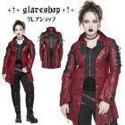 glareshop 쥢åסXS-5XLJX111-R+ѥ 㥱å ߥɥ ͥ 졼å ߥ꥿꡼㥱å 졼å   å ֡߹ ǥ | ѥ å եå 奢 V ơ   [PUNK RAVE] Gothic Punk Coat