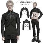 ������ڤ��glareshop ���쥢����åס�M.S-M.5XL��JX973-B���ѥ󥯥��������դ����㥱�å� ���硼�Ⱦ� �� �֥�å� ��� | ��������ե��å���� �������奢��� V�� �����ץ� ���ơ��� ���� �� [PUNK RAVE] Punk Cool Ultra Short Jacket