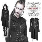 glareshop 쥢åסXS-5XLJX413-Bѥ  ߥɥ Ĵ  ȥ꡼ǥ  ֥å ǥ |  ѥ 奢 V ⡼ɷ ץ   [PUNK RAVE] Punk Asymmetric Diagonal Hem Sweater Coat