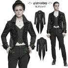 glareshop 쥢åסM.S-M.5XLJX981-Bå㥹㥫ɥơ른㥱å ߥɥ  ֥å  | եå 奢 V ץ ơ   [PUNK RAVE] Gothic Gorgeous Tuxedo