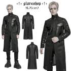 ������ڤ��glareshop ���쥢����åס�M.S-M.5XL��JX987-B�������å� �����С��ѥ� �ե�åץݥ��å� �ե��åȥ��㥱�å� ���� �� �֥�å� ��� | �������奢��� V�� �����ץ� ���ơ��� ���� �� [PUNK RAVE] Gothic Cyberpunk Flap Pocket Coat
