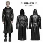 ������ڤ��glareshop ���쥢����åס�M.S-M.5XL��JX988-B���ѥ�2WAy���󥰥�����or���㥱�å� ���� �� �֥�å� ��� | �������奢��� V�� �����ץ� ���ơ��� ���� �� [PUNK RAVE] Gothic Punk Detachable Hooded Leather Long Coat