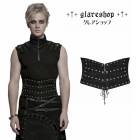 glareshop ���쥢����åס�M.M/M.XL/M.3XL��KX660-B���ѥ󥯥��륻�åȥ٥�� �����å��ե���ȥ��åѡ����륻�åȥ������ȥХ�� �� ��� | �������� �ե��å���� ��������ѥ� �������奢��� V�� ���ơ��� ���� �� [PUNK RAVE] Punk Corset