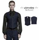 glareshop ���쥢����åס�M.S-M.5XL��KX678-K����ȥ������å���������ѥ󥯥��ȥ饤�ץ٥��� ���硼�Ⱦ� ������ �֥�å��ߥ֥롼 ��� | �������� �ե��å���� �������奢��� V�� �����ץ� ���� �� [PUNK RAVE] STeamPunkVest