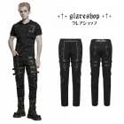 glareshop ���쥢����åס�M.S-M.5XL��PX804-B���ѥ󥯥��å� �ܥ�ơ����ѥ��  �� �֥�å� ��� | �������� �ե��å���� ��������ѥ� �������奢��� V�� �⡼�ɷ� �����ץ� ���ơ��� ���� �� [PUNK RAVE] MeTAl Punk STretch pants