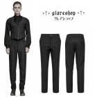 ������ڤ��glareshop ���쥢����åס�M.S-M.5XL��PX811-B�������å� ��������ѥ� ���ȥ饤�� �����ե��å� �ѥ�� �� �֥�å� ��� | �������奢��� V�� �⡼�ɷ� �����ץ� ���ơ��� ���� �� [PUNK RAVE] Goth pants