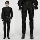 glareshop ���쥢����åס�M.S-M.5XL��PX812-B�������å���ȥ��ѥ쥹�ɽ��ѥ�� �� �֥�å� ��� | �������奢��� V�� �⡼�ɷ� �����ץ� ���ơ��� ���� �� [PUNK RAVE] Gothic Retro Palace Embroidered Pants