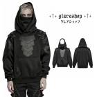 ������ڤ��glareshop ���쥢����åס�M.S-M.5XL��TXA364-B���ѥ� �ա����դ� �����ޡ� �ޥ���  �������åȥ���� �ѡ����� �� ��� | �������� �������奢��� V�� �⡼�ɷ� �����ץ� ���ơ��� ���� �� [PUNK RAVE] Punk hooded armor element hoodie